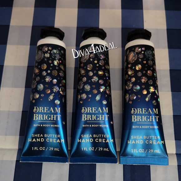 3x Bath & Body Works Dream Bright Mini/Travel Hand Cream Bundle - Picture 1 of 2